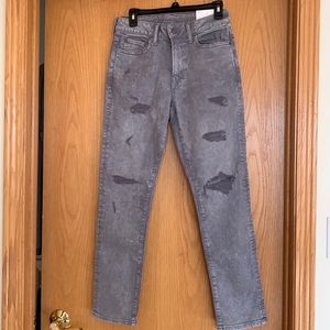 Men’s American Eagle Airflex+ jeans.  30 x 30 slim.  Gray.
